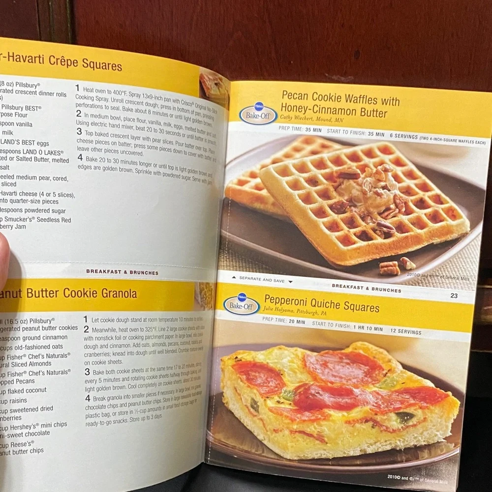 Pillsbury magazine cookbooks set of four Recipe Book Collection
